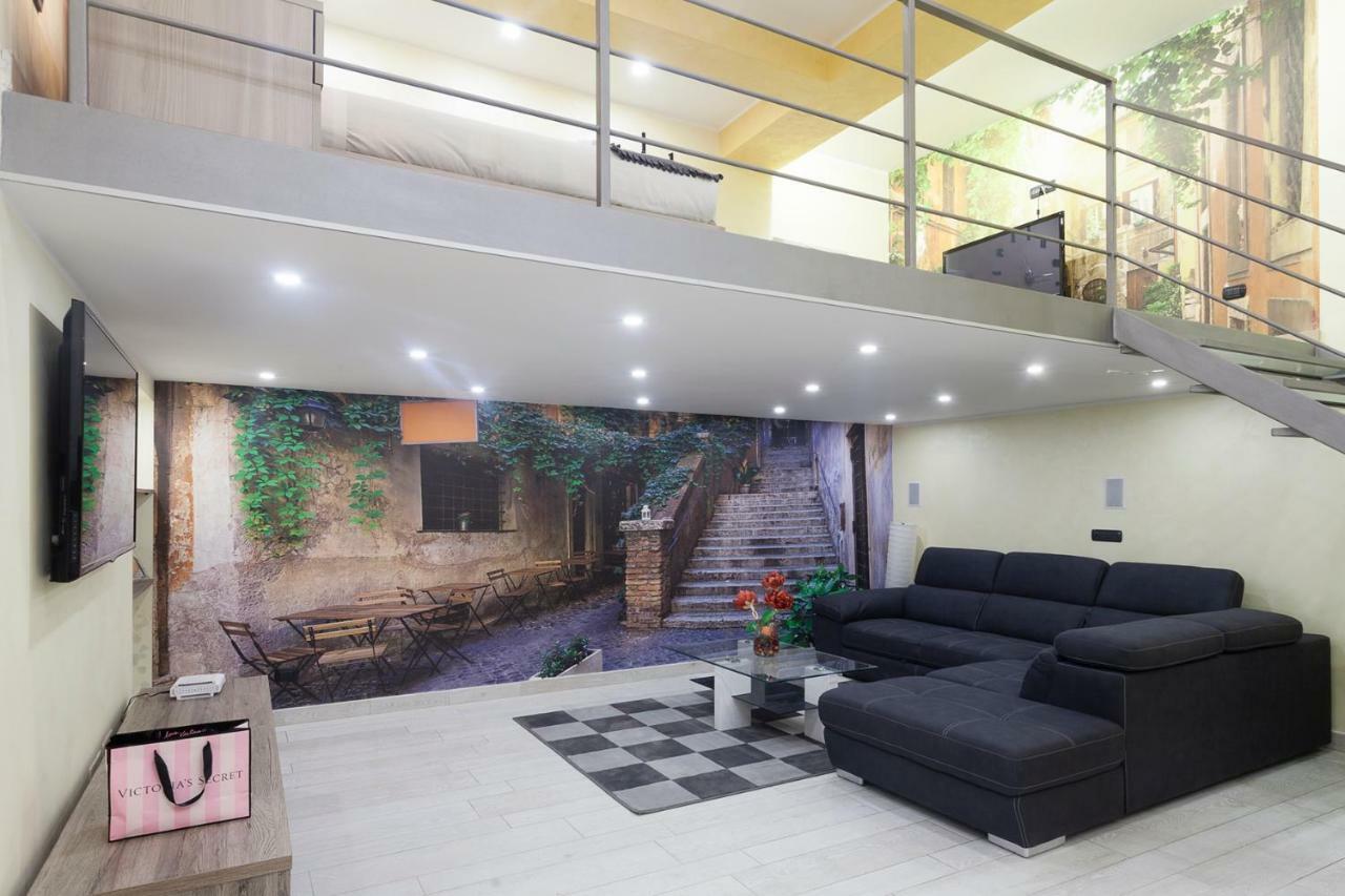 Trastevere Charming Loft Róma Kültér fotó